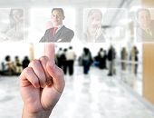 pic of future technology  - Human Resources concept  - JPG 