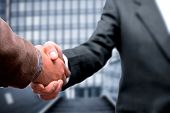 foto of handshake  - Handshake business concept - JPG 