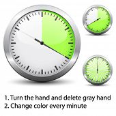 foto of watch  - Vector timer  - JPG 