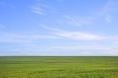 picture of blue sky  - Nature background - JPG 