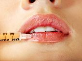foto of health  - Beauty woman giving botox injections - JPG 