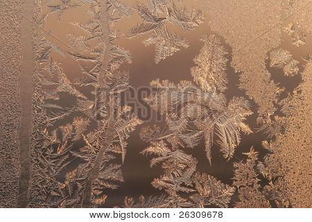 Frost drawing - Stock Image - Everypixel